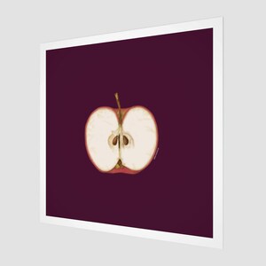 Apple Painting | Fruit Pop Art | Fine Art Print