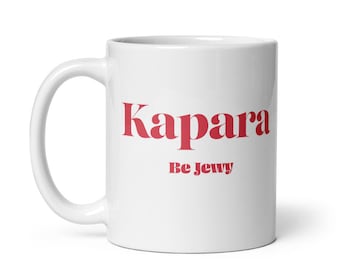 Kapara / Ceramic Mog / Be Jewy / Jewish merch