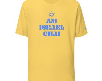 Am Israel Chai / Unisex T-Shirt / Be Jewy / Jewish merch