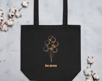 Bibas / Eco Tote Bag / Be Jewy / Jewish merch