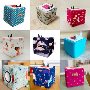 Toniebox Cover Sleeve / Protective Cover with Name in more than 50 Colors for Boys