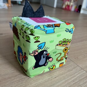 Rarity - TonieBox cover/protective cover with name - Pauli the little mole 3 designs