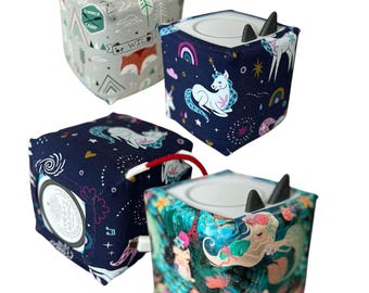 Funda/Funda protectora Toniebox 2 - más de 50 tejidos - niñas, niños y unisex