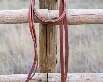 Handmade Leather 3/4" Reins