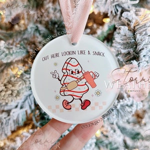 Funny Christmas Ornament | Little Debbie |  Christmas Ornaments | Funny Christmas Tree | Lookin like a Snack | Funny Christmas Bulbs | Xmas