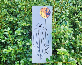 Ghost Decal | Halloween Car Accessories | Spooky Car Accessories | Ghost Car Accessories | Halloween Decal | Bumper Sticker | Ghost Sticker