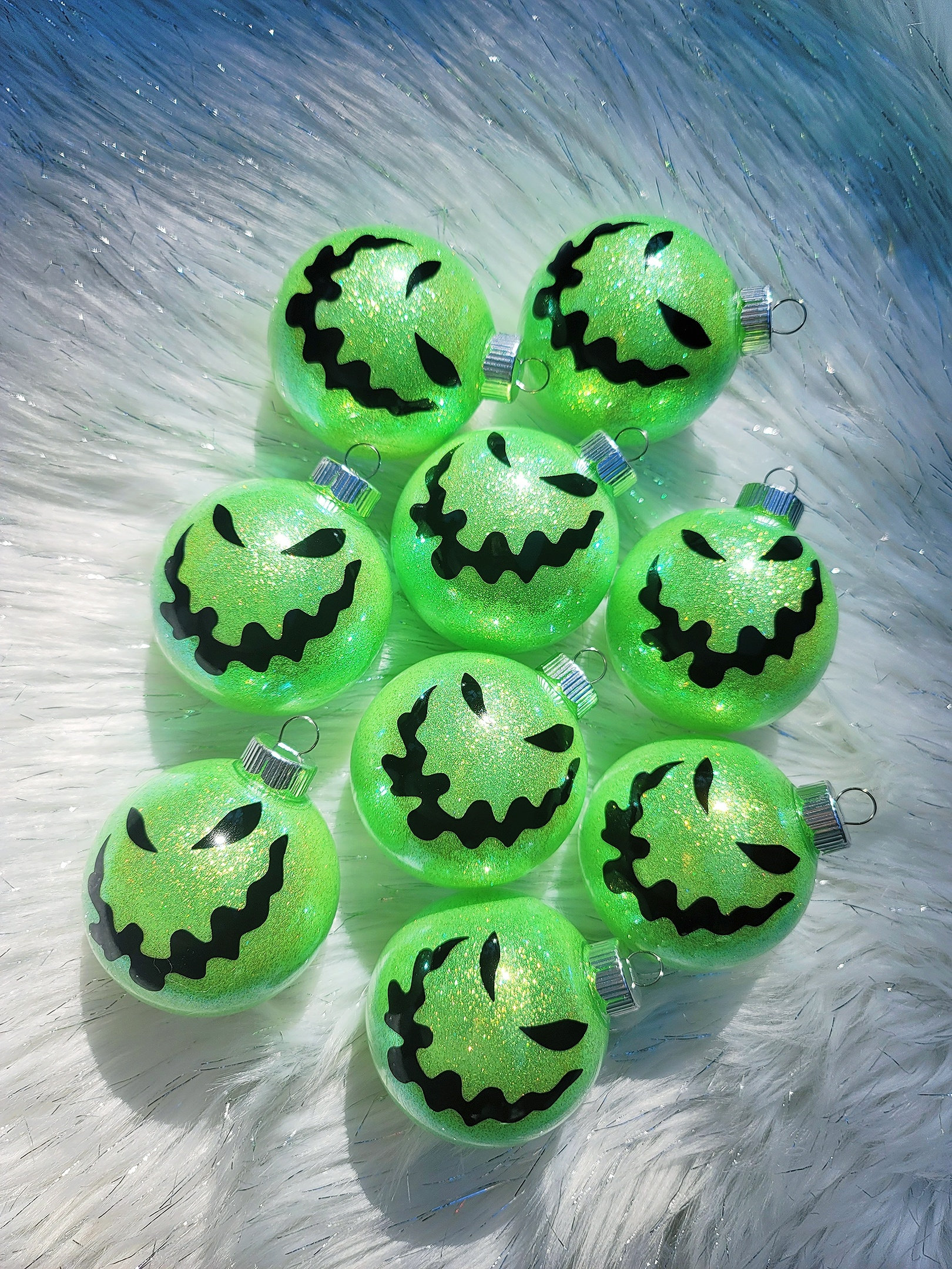 Nightmare Before Christmas Ornaments Oogie Boogie Ornaments Etsy