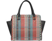 Nordic design Combat Handbag Graphic Handbag Skull Design Purse Shoulder Bag One of a Kind Purse