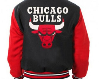 Chicago Bulls Jacket Etsy