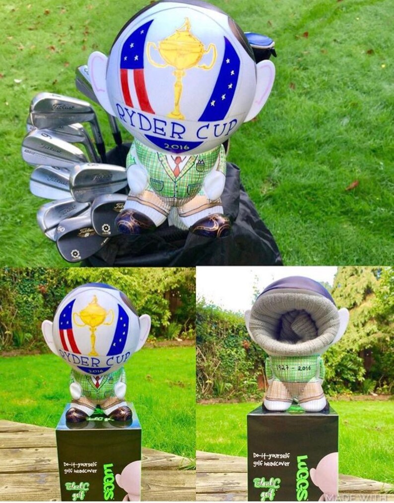 Golf DIY Head Cover Etsy