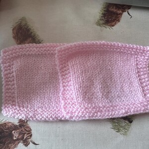 2 Plain Baby Bonding Squares - Various Colours