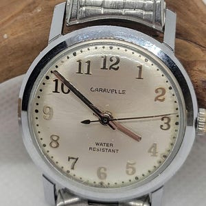 Vintage, 7 Jewel, Caravelle Wrist Watch