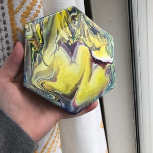 Acrylic pour painting