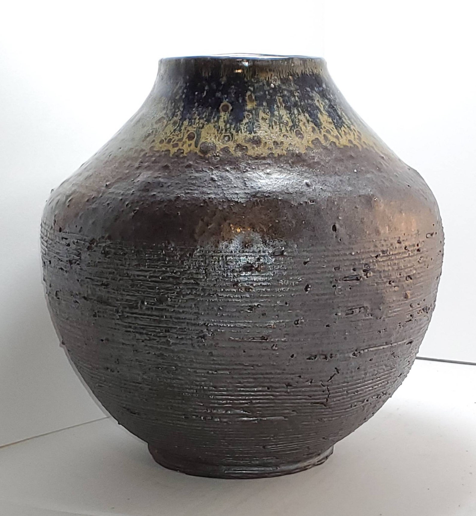 etsy black vase