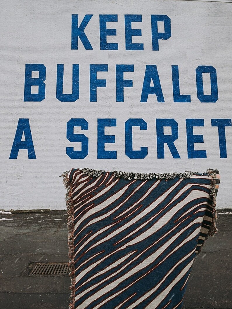No. 17 Everyday Blanket Buffalo Bills Blanket Throw Etsy
