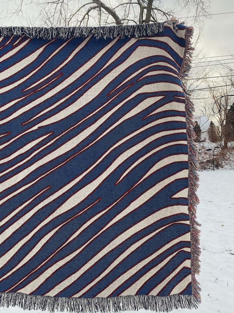No. 17 Everyday Blanket Buffalo Bills Blanket Throw Etsy