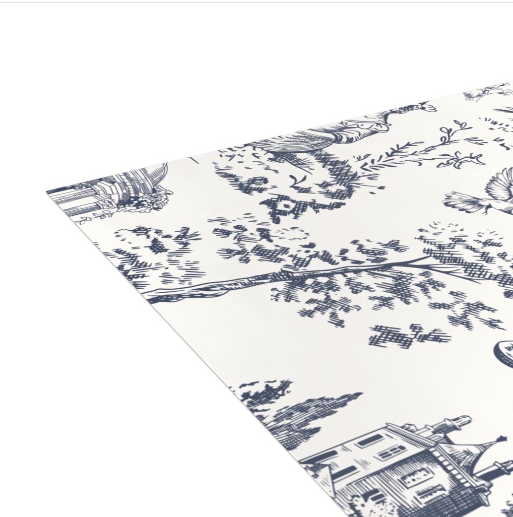 Personalized Toile Note Cards, Custom Stationary Cards, Personalized Wedding Gift, Personalized Greeting Cards, Custom Thank You Cards