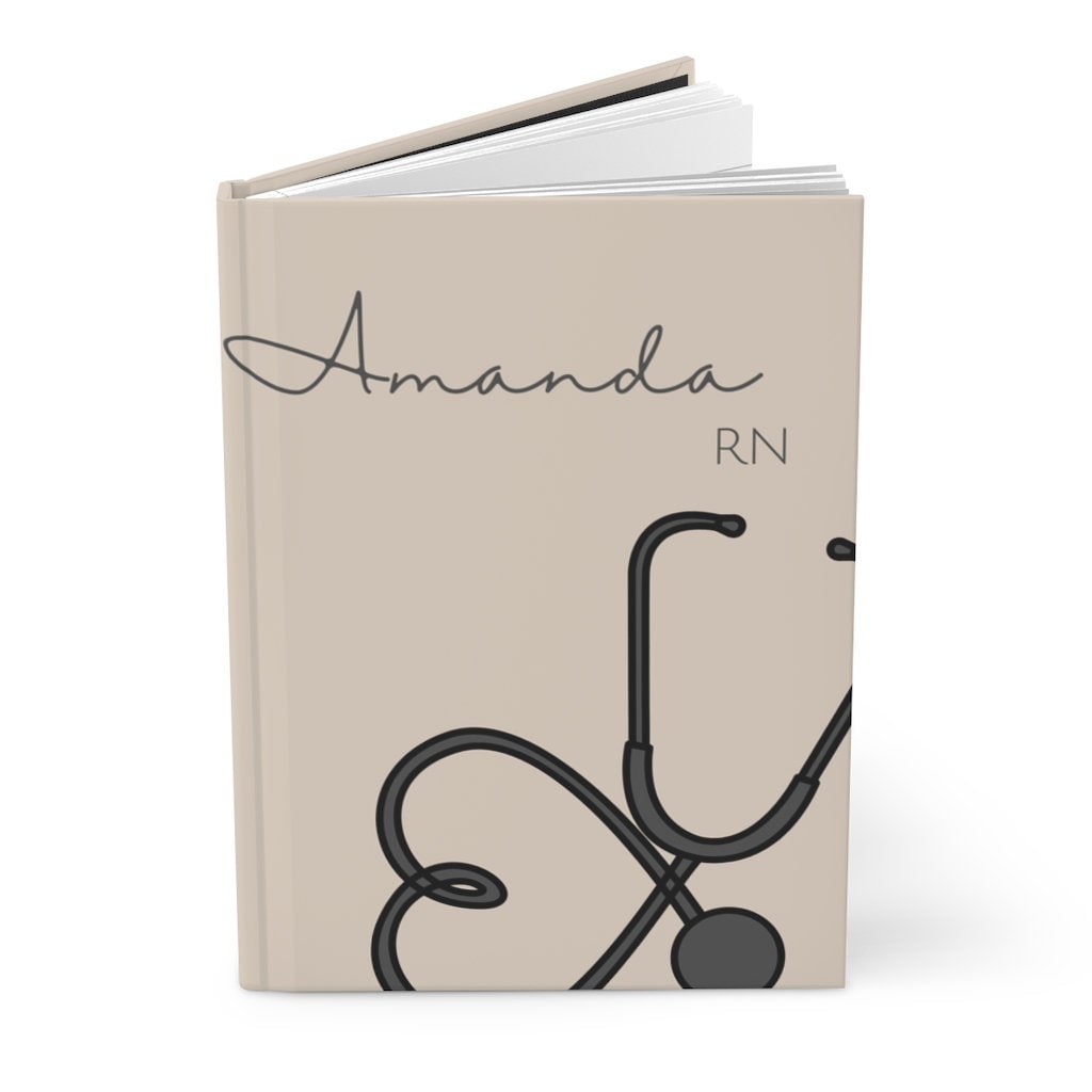 Nurse Graduation Gift 2024, Personalized Nurse Notebook/ Journal, Personalized RN, MD, lpn Notebook, Healthcare Gift, Graduation Gift