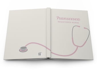 Personalized Nurse Notebook, Nurse Gift, Healthcare Worker Gift, Nurse Journal, Nurse Graduation Gift, Custom Nurse Gift