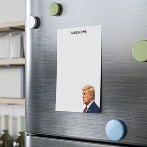 Trump Gifts, Trump Post-it® Notes, Funny Trump Gifts, Fake News Notepad, Funny Trump Notepad, Trump Christmas Present, Trump Birthday Gift