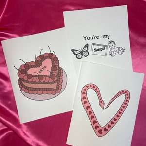 Jumbo Valentine - Large Valentine - Digital Art Valentine - Valentines Day - Heart Shaped Valentine - You're my Butterfly, Sugar, Baby