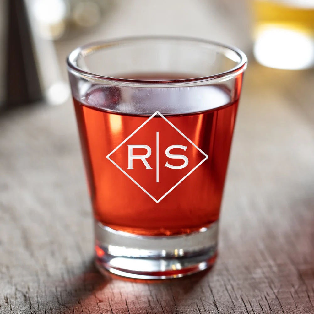 Shot Glass Personalized Shot Glass Engraved Shot Glass - Etsy