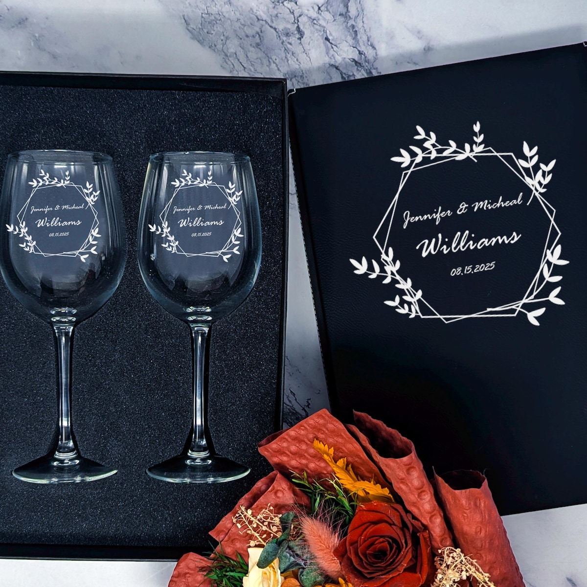 Gift for Couples, Couples Wine Glass Set, Engraved Wedding Glasses, Gift for Mr and Mrs, Bride & Groom Wine Glasses for Toasting - Etsy