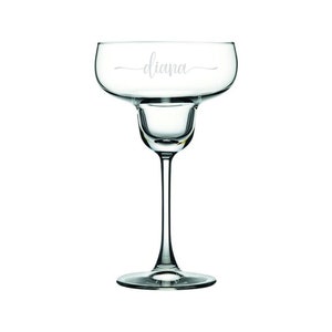 Personalized Margarita Glass, Etched Custom Glass, Gift For Her, Personalized Engraved Gift