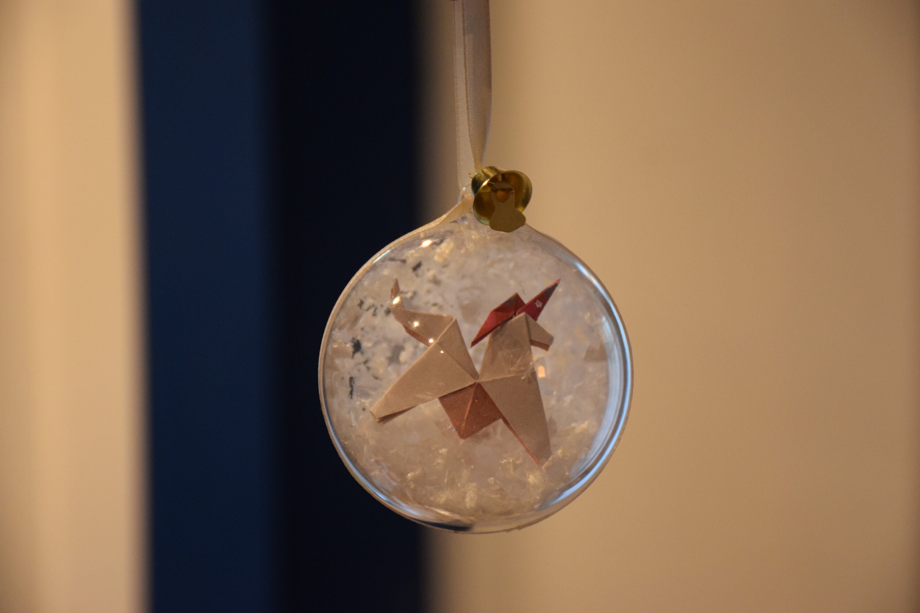 Boule de Noël Licorne