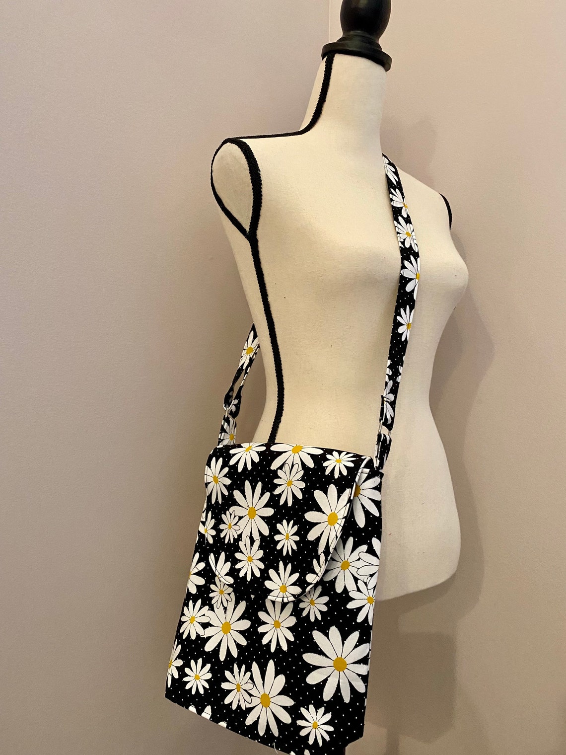 Crossbody Bag daisy Crossbody Bagdaisies Handbag Crossbody | Etsy