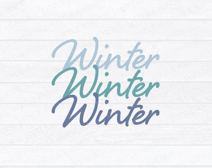 Winterin Cursive This item is unavailable - Etsy