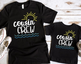 Cousin Crew SVG | Summer Cousin Crew | Family Reunion SVG | Sun svg | Cousin svg | Beach Trip svg