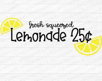 Lemonade 25 Cents Etsy