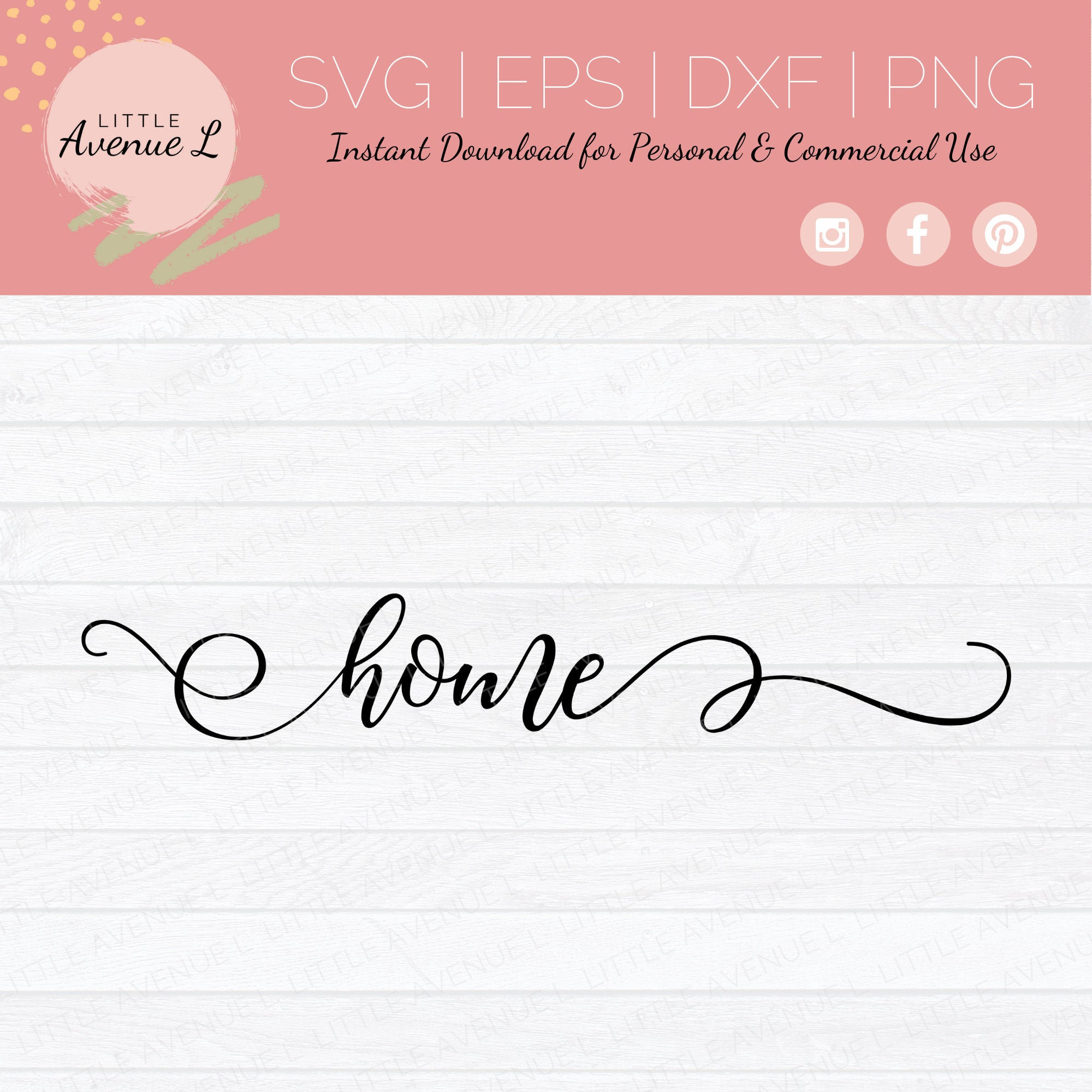 Home SVG Home Cursive Design Swirly Font Sign Design | Etsy