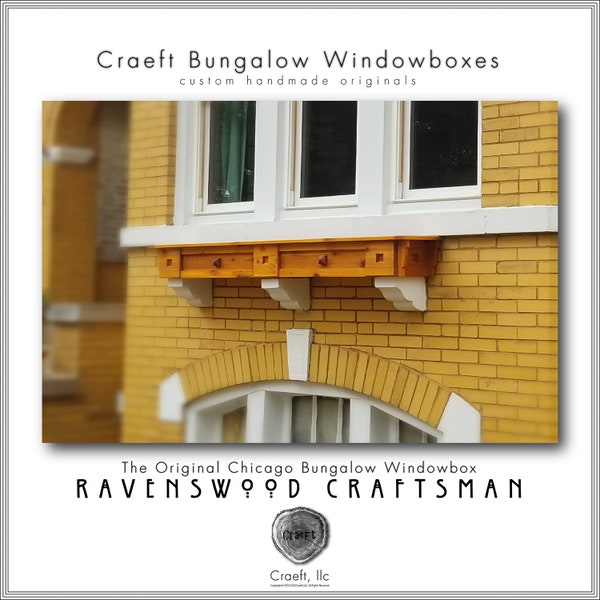 Chicago Style Bungalow Windowbox – Ravenswood Craftsman