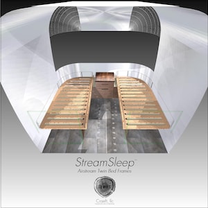 Airstream Twin Bed Frames | StreamSleep™