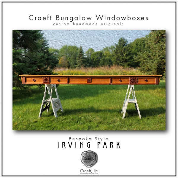 Bespoke Bungalow Style Windowbox – Irving Park