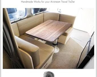 Airstream White Oak Dinette Tabletops