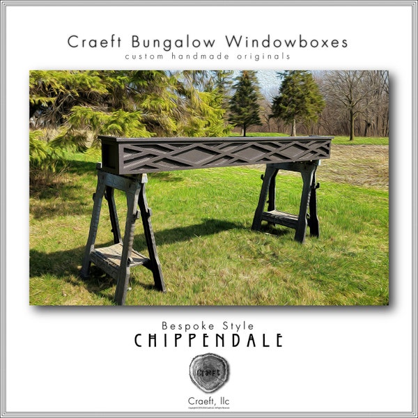 Bespoke Farmhouse Style Windowbox – Chippendale