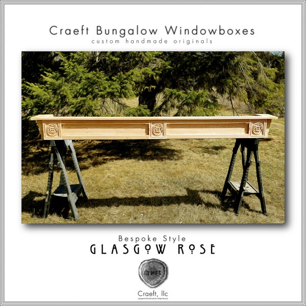 Bespoke Style Windowbox – Glasgow Rose
