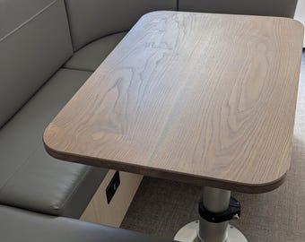 Airstream White Oak Dinette Tabletop | Rubio Monocoat Finishing