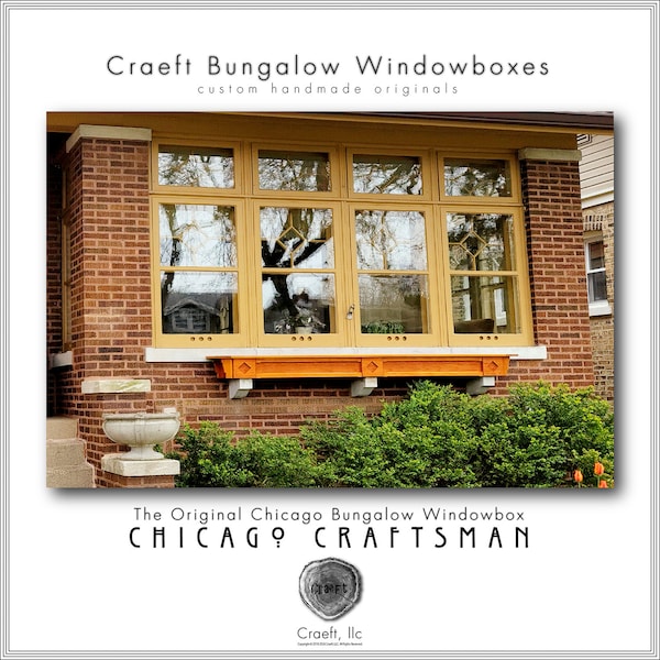 Chicago Style Bungalow Windowbox – Chicago Craftsman