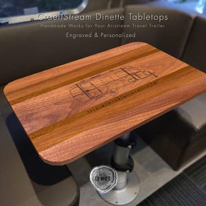 AirDinette | Engraved Personalization for Airstream Dinette Tabletops