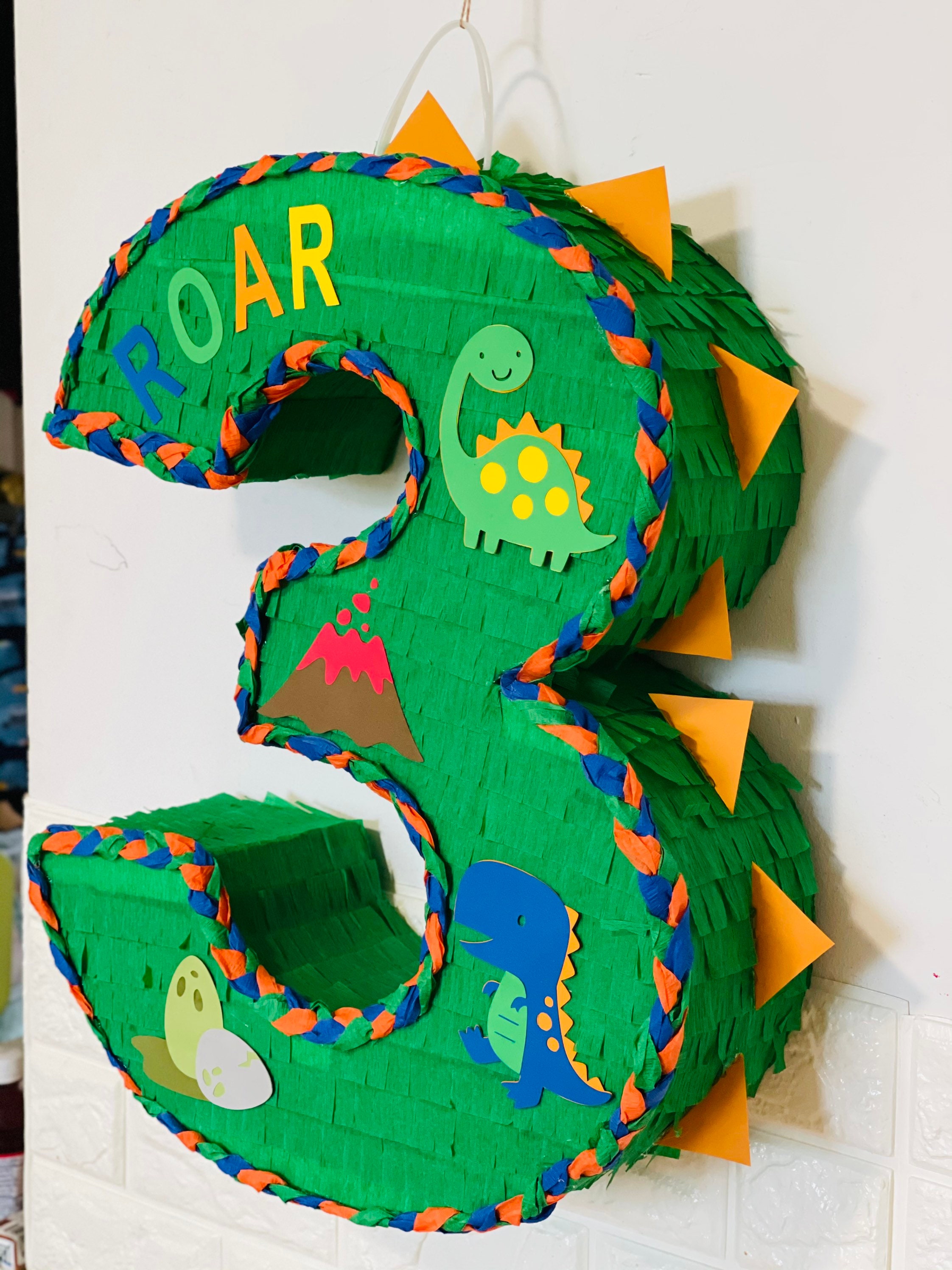 Cualquier número de piñata de dinosaurio número personalizado - Etsy México Cualquier número de piñata de dinosaurio número personalizado - Etsy México