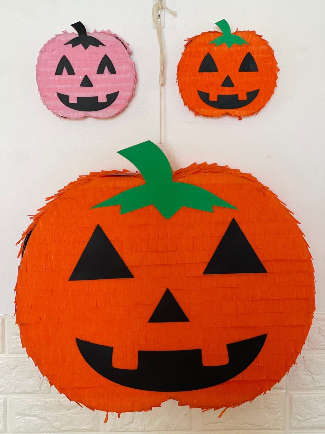 3D Pumpkin Pinata, Halloween Pinata, Jack O' Lantern Pinata Etsy