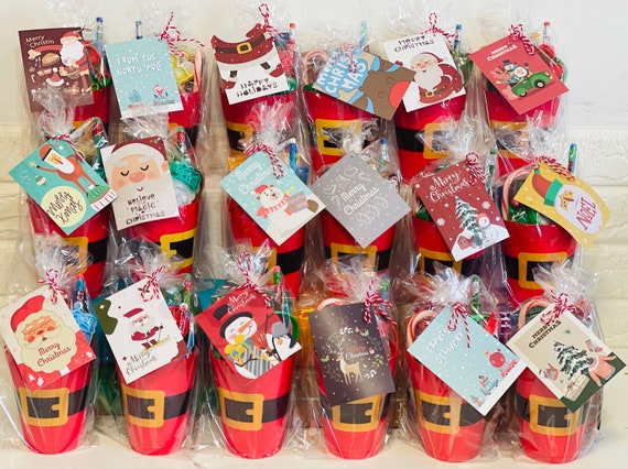 Small christmas goodie bags best sale