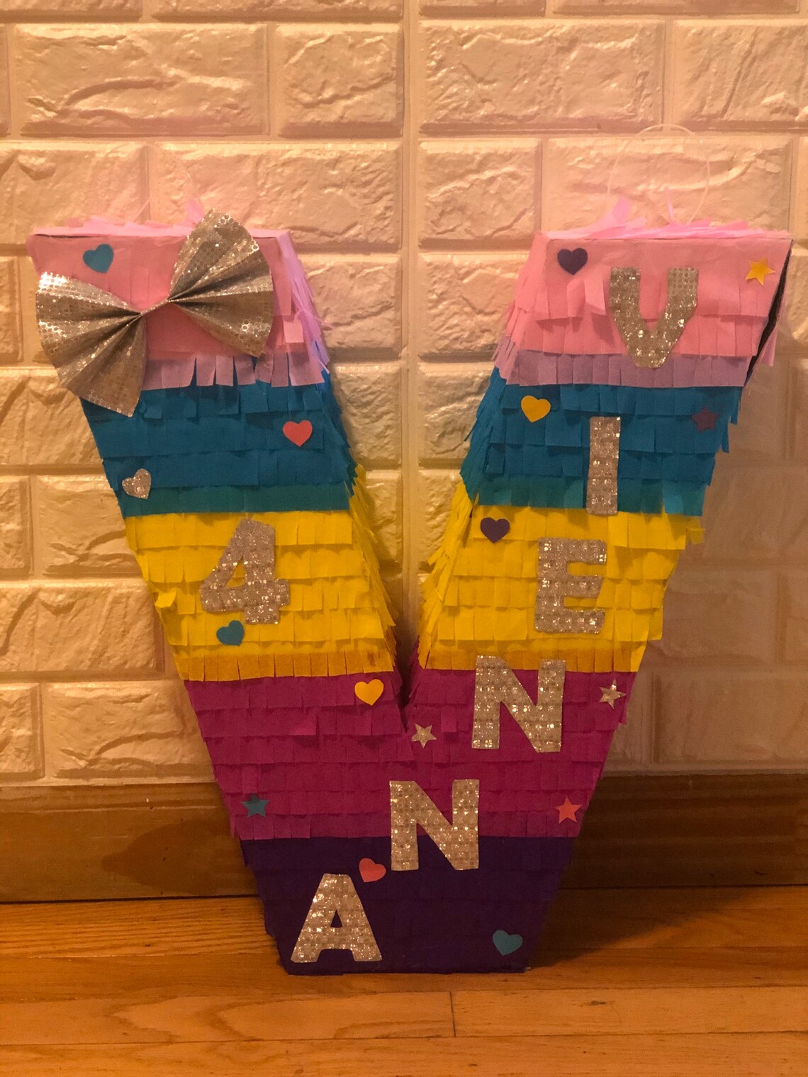 Jojo Siwa Pinata Nombre Personalizado Pinata Número Carta Etsy