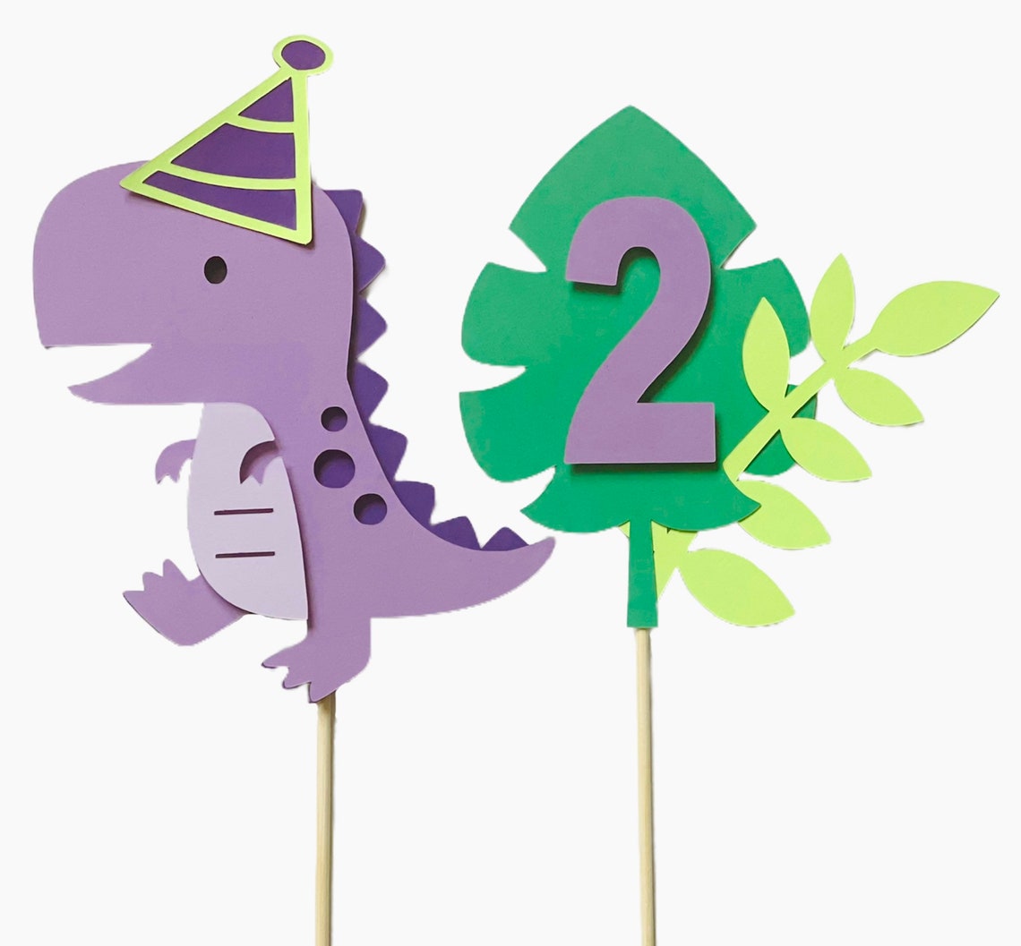 Printable Dinosaur Cake Topper