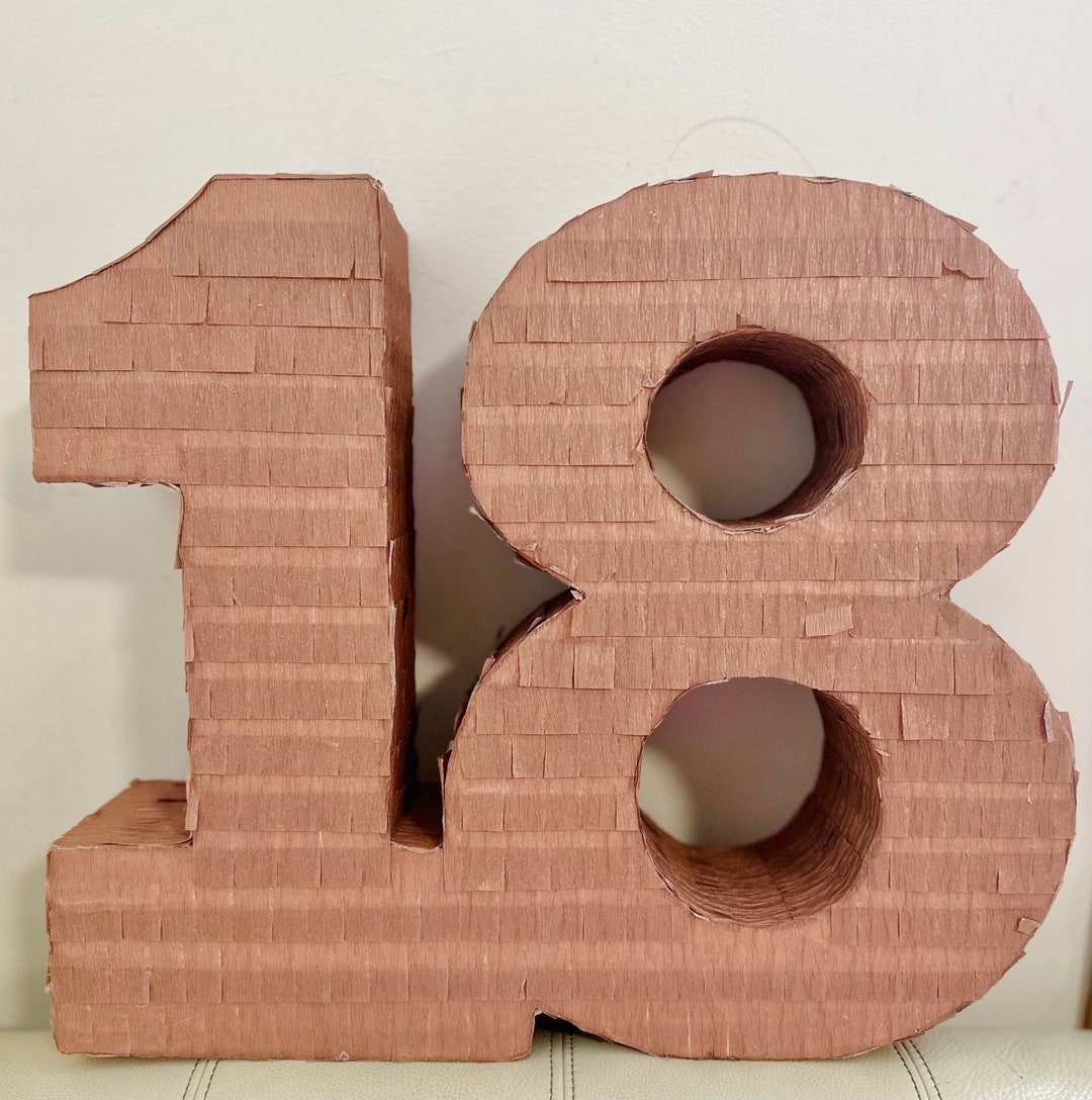 Double Digits Pinata, Double Number Pinata, Number Pinata - Etsy