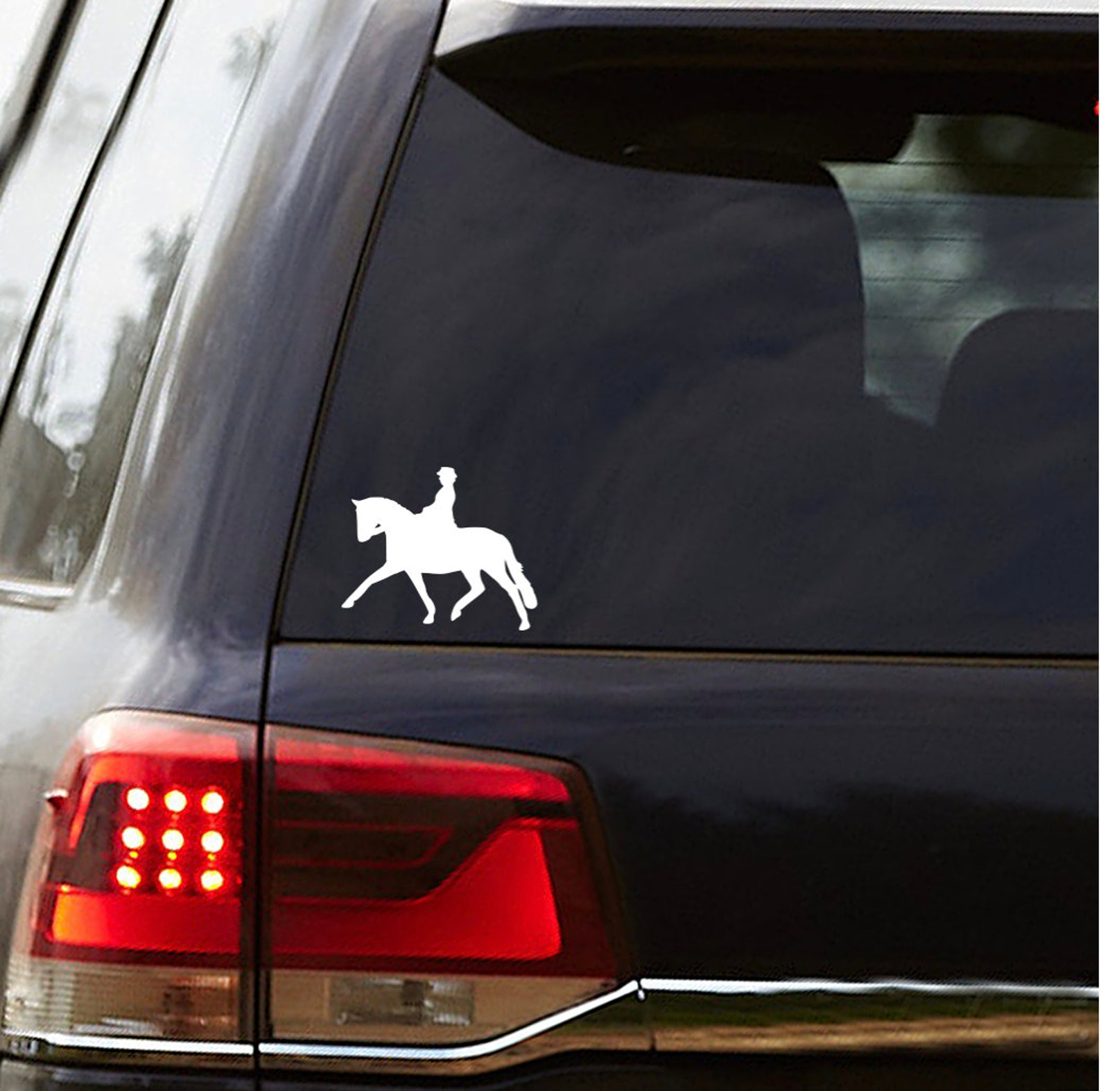 Dressage Horse Decal for Cars Laptops Tumblers Mugs Etsy